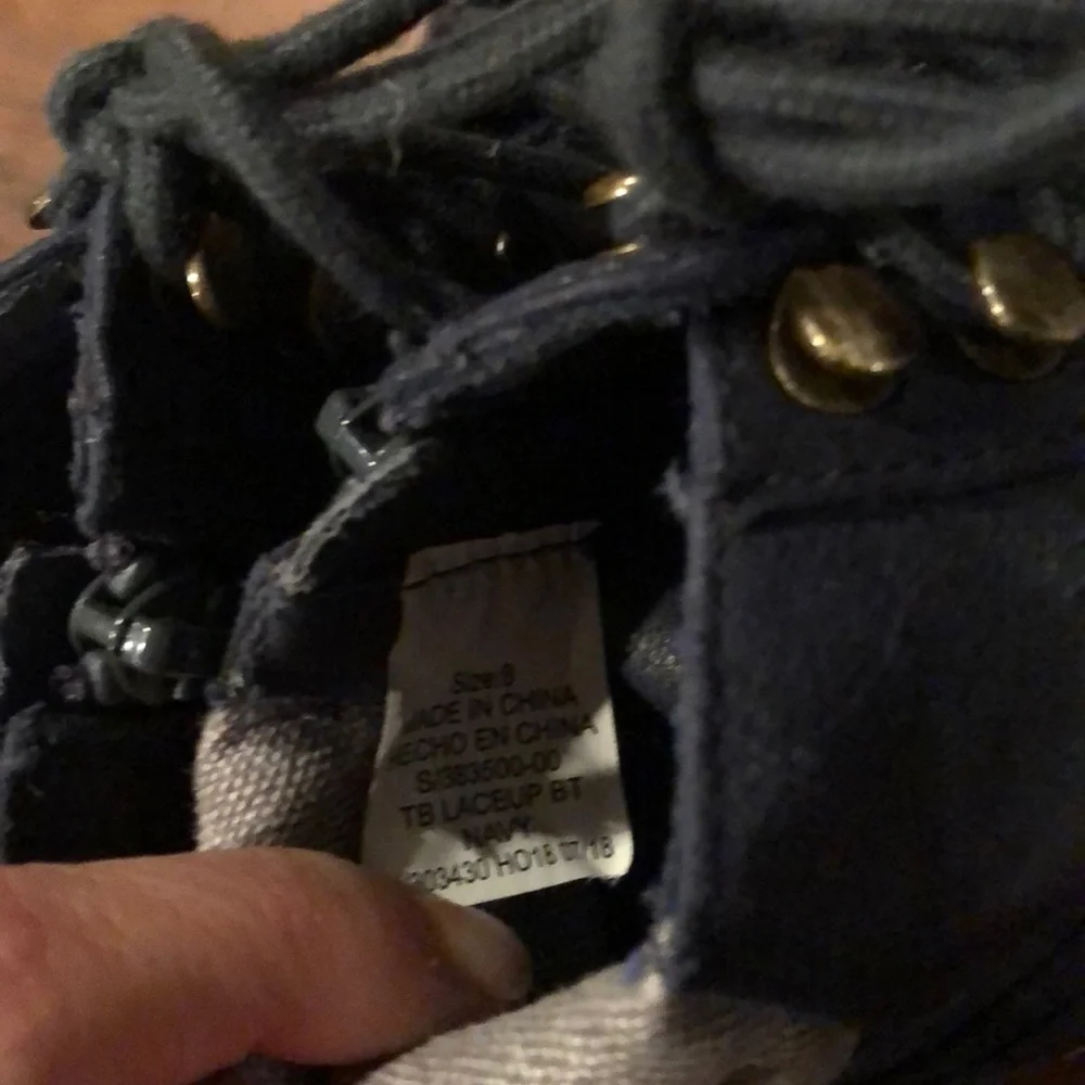 BabyGap Lace up high top boots